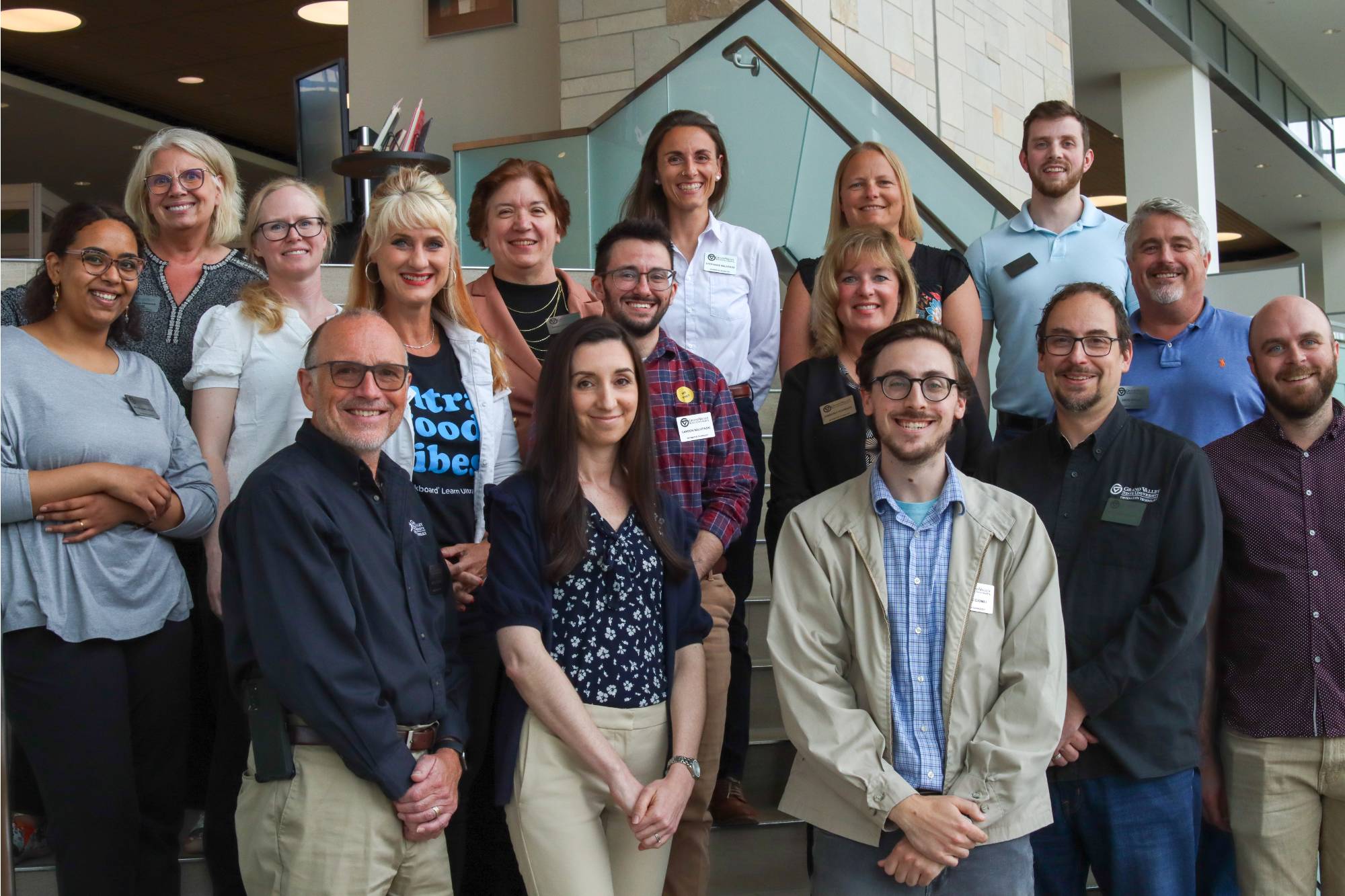 eLearning Technologies team photo, taken August 9, 2023